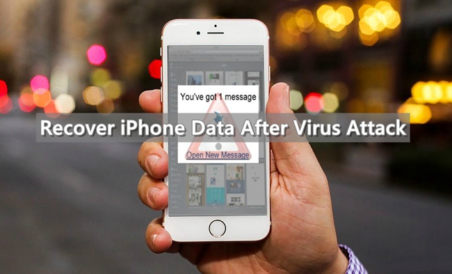 recover iphone data after virus