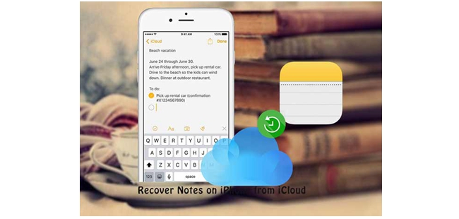 recover notes from icloud