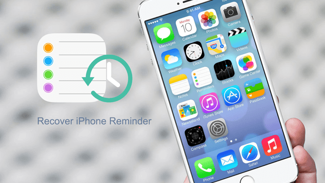 retrieve deleted reminder iphone