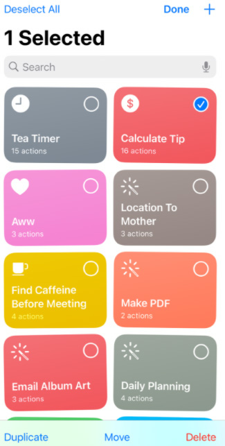 recreate the shortcut