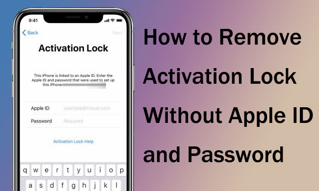 how to remove activation lock without apple id