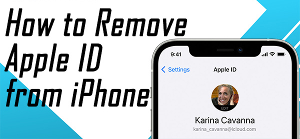 how to remove apple id from iphone without password