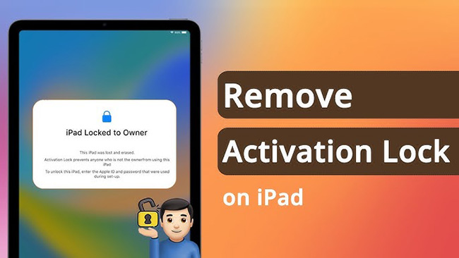 remove ativation lock on ipad
