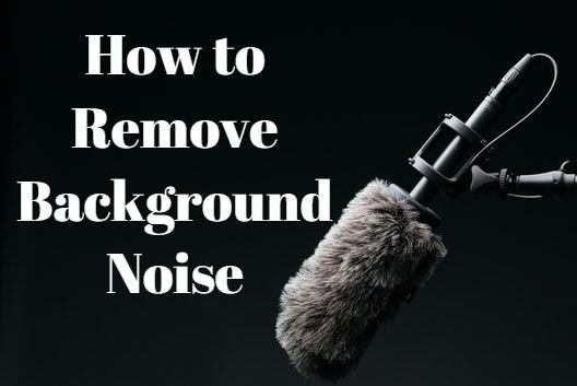 remove background noise from audio