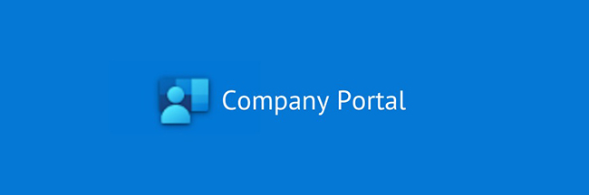 how to remove company portal from iphone