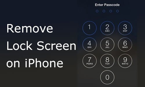 remove lock screen iphone