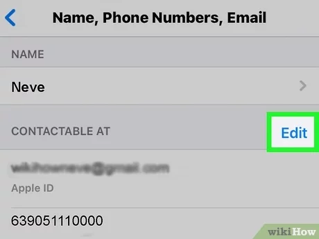 how to remove phone number from apple id via iphone