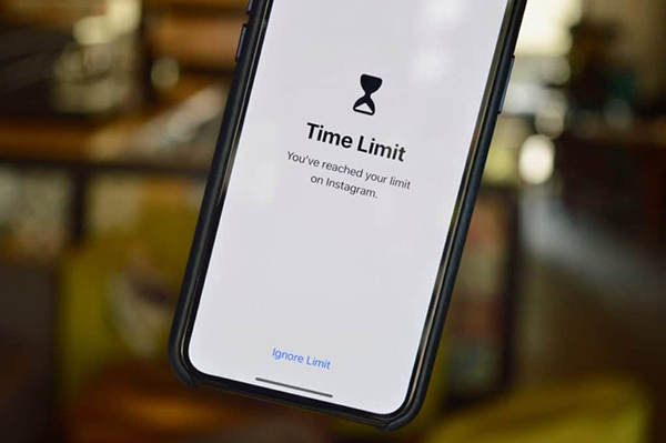 how to remove time limit on iphone
