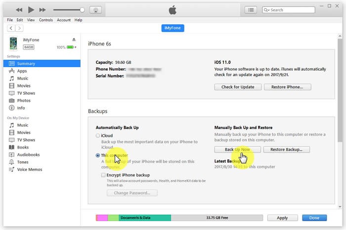 repair itunes on app and feature