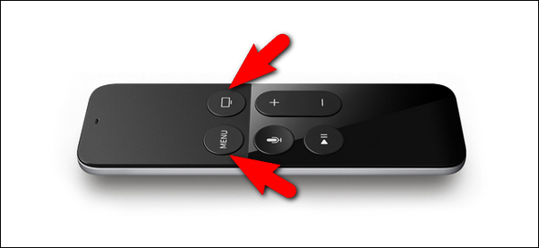 restart apple tv with remote