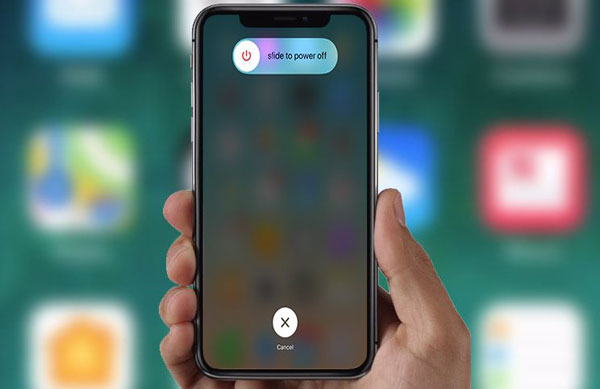 restart iphone to fix iphone dropping calls
