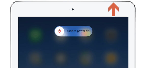 restart ipad with home button