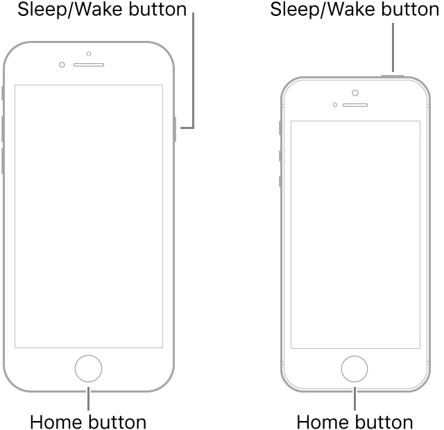 restart iphone 7