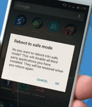 restart iphone safe mode