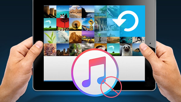 restore ipad without itunes