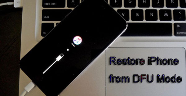 restore iPhone from DFU mode