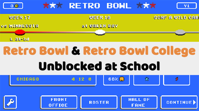 retro bowl unblocked play at school