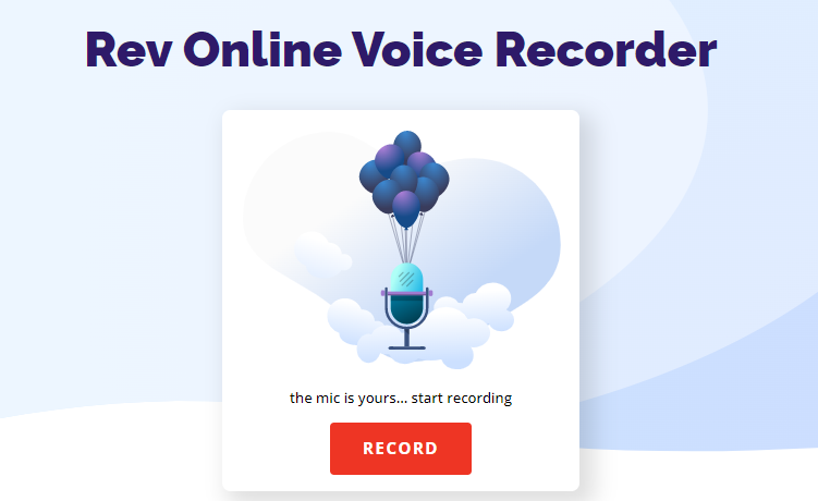 rev online mp3 recorder free