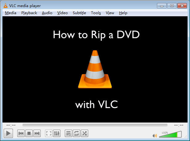 rip dvd with vlc