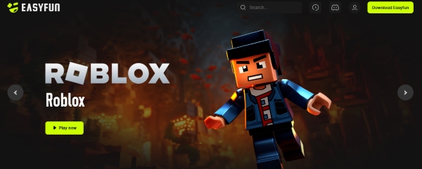 play roblox on school via easyfun