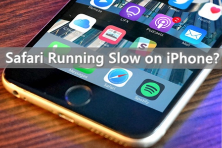 safari running slow iphone