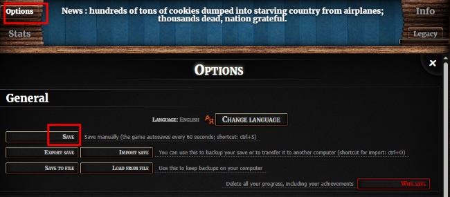 save cookie clicker progress to avoid data loss