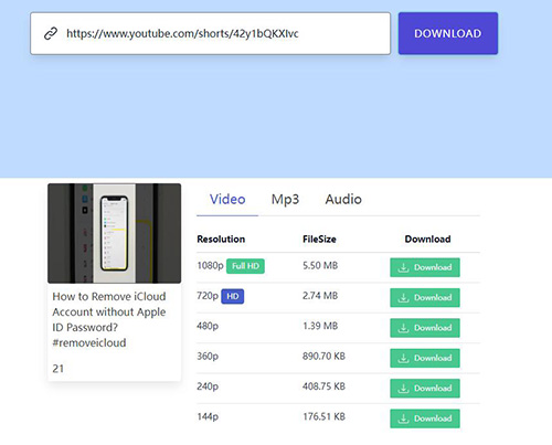 saveinsta download page