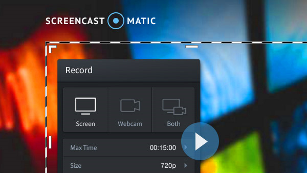screencast-o-matic free screen recording software