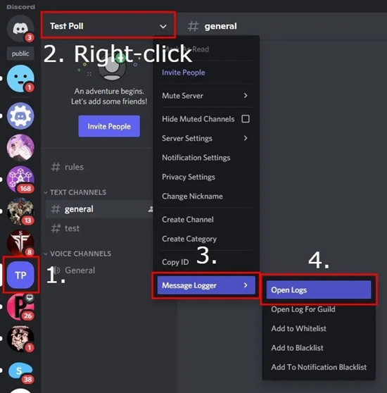 see deleted discord messages via better discord