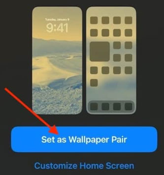 set as wallpaper pair