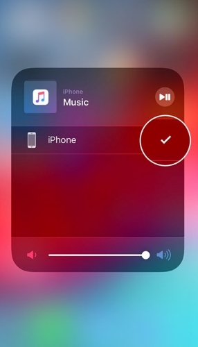 set iphone as audio output