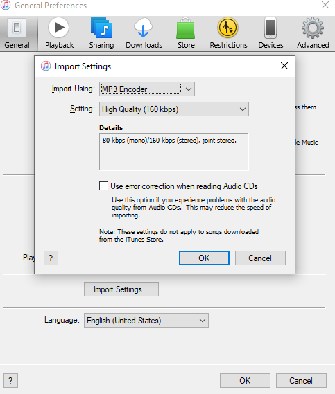 itunes mp3 encoder