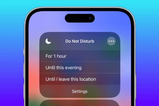 set the duration of do not disturb
