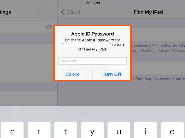 how to sign out apple id on iphone without password