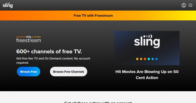 sling freestream