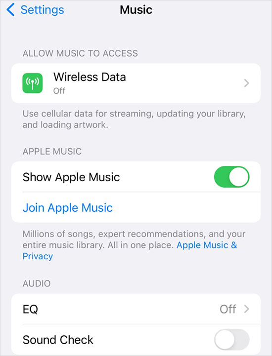 check sound settings to fix beats not connecting to iphone