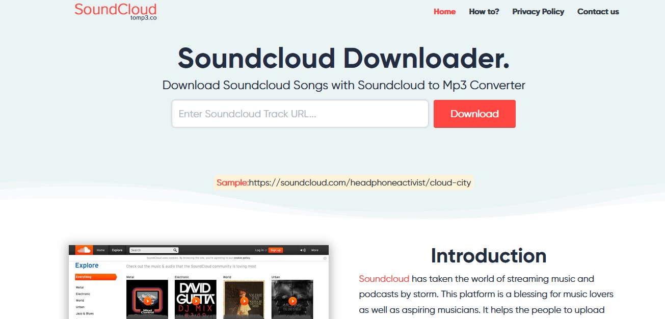 soundcloudtomp3 downloader