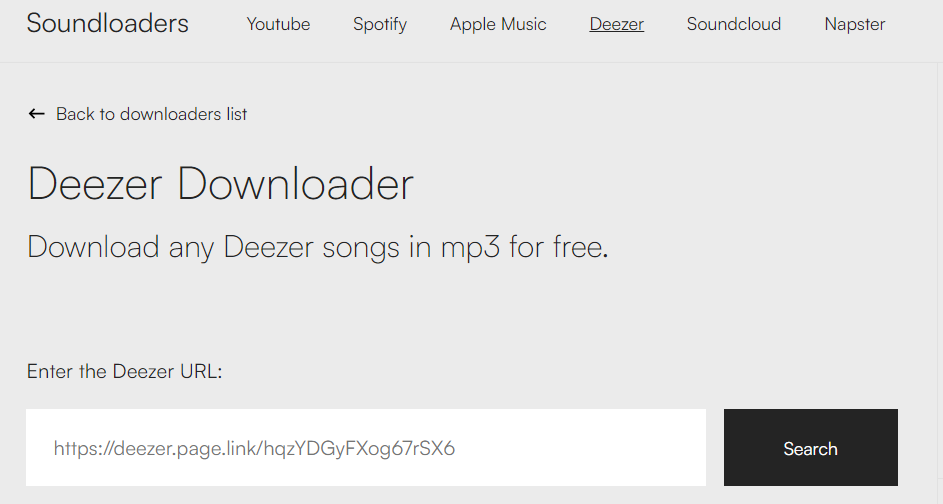 download muisc from deezer for free online
