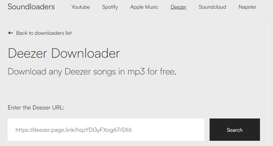 Deezer mp3 downloader sales online