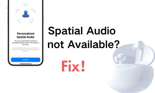 spatial audio not working on iphone