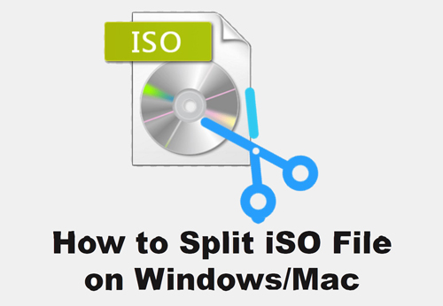 how to split iso