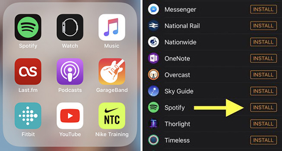 how to download spotify music to apple watch