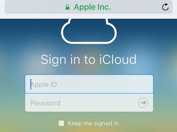 iphone stuck on signing into icloud