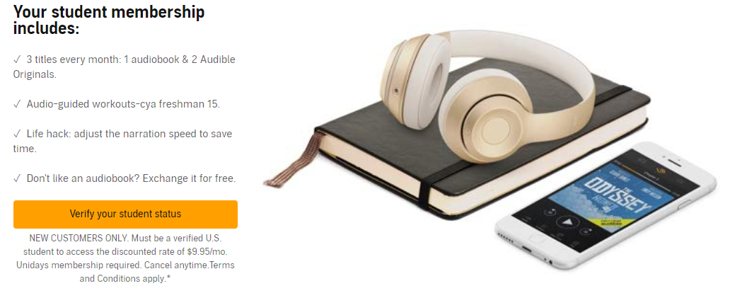 audible student discount audible student discount