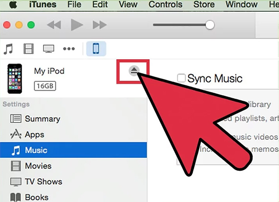 sync itunes to ipod