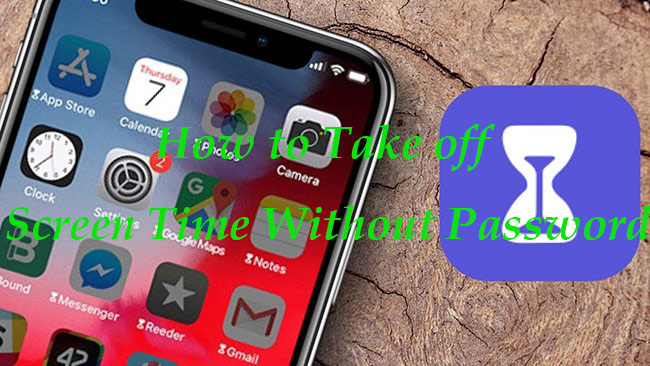 how to take off screen time without password on ipad