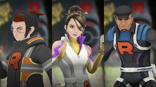 team go rocket leaders