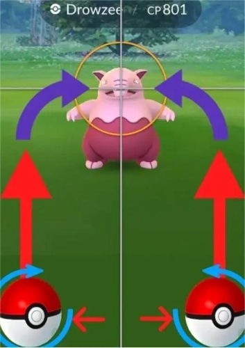 improve catch rate with curveball in pokemon go
