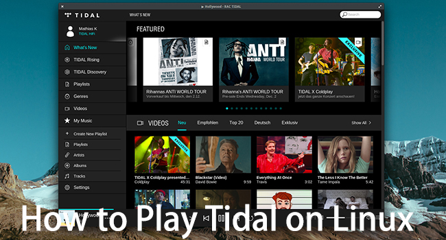 tidal on linux