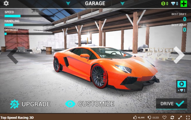 top speed racing 3d